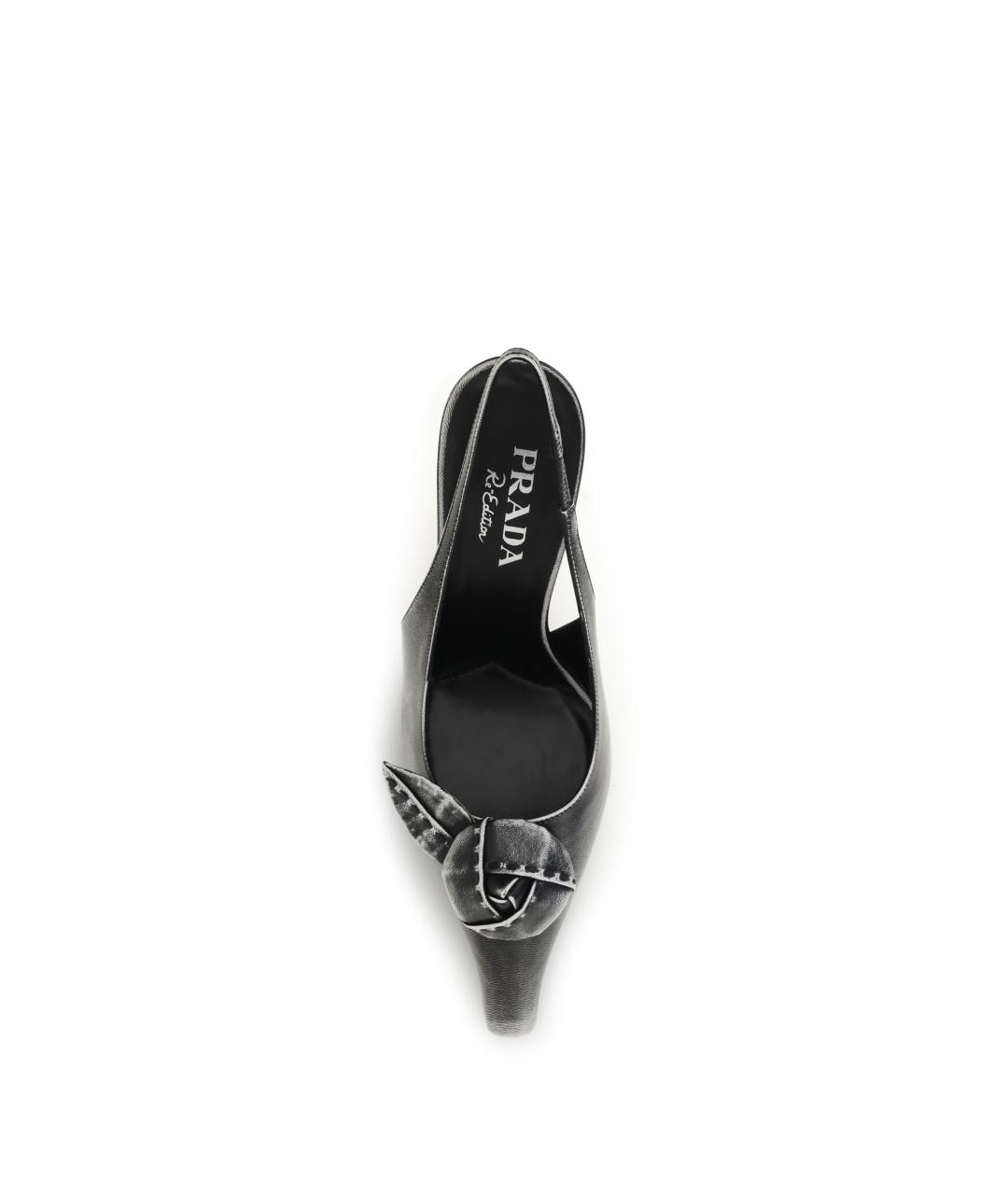 PRADA Мульти кожаные туфли, фото 4