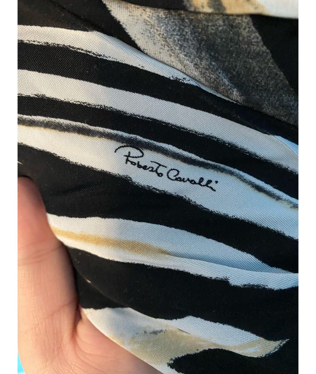 ROBERTO CAVALLI Вискозное коктейльное платье, фото 5