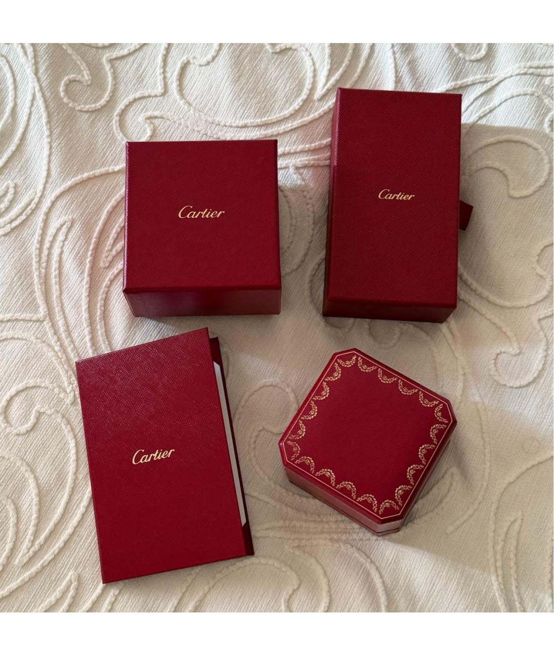 CARTIER Серебряное кольцо из белого золота, фото 2