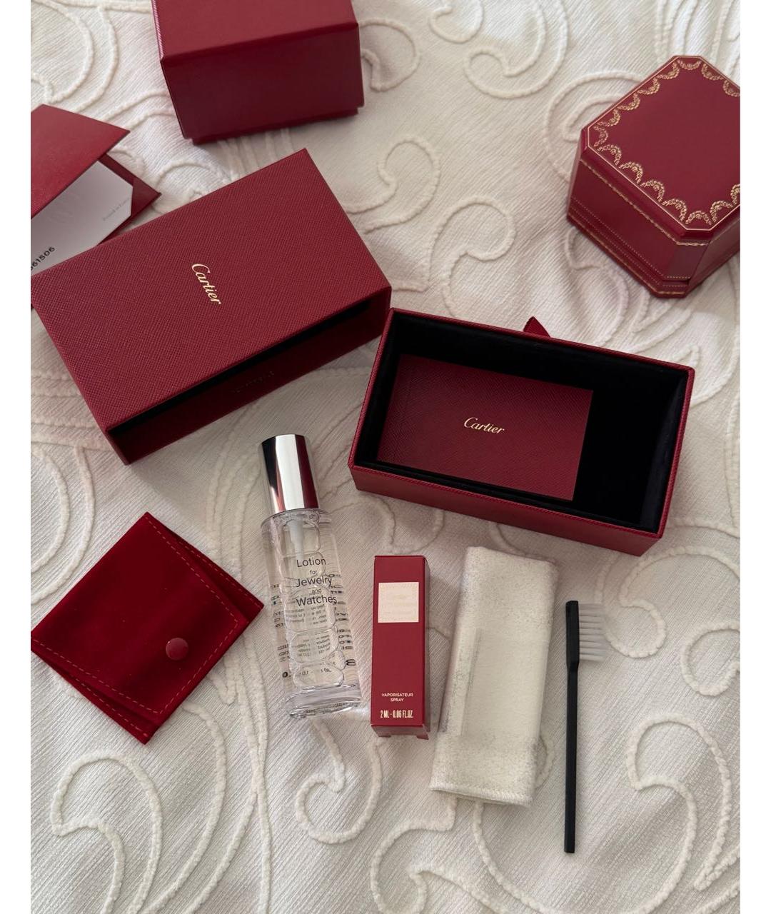 CARTIER Серебряное кольцо из белого золота, фото 4