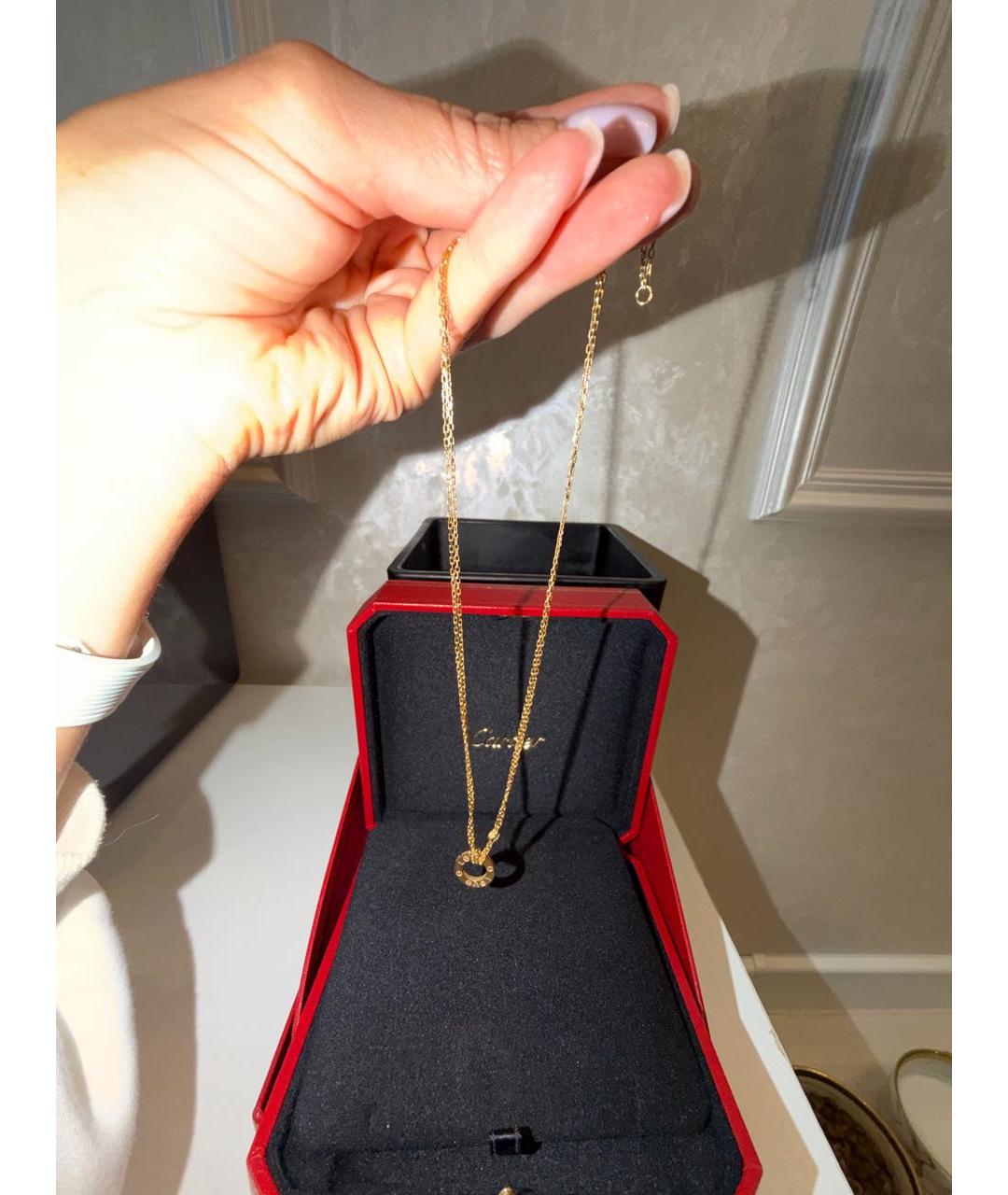 CARTIER Золотая подвеска из желтого золота, фото 3