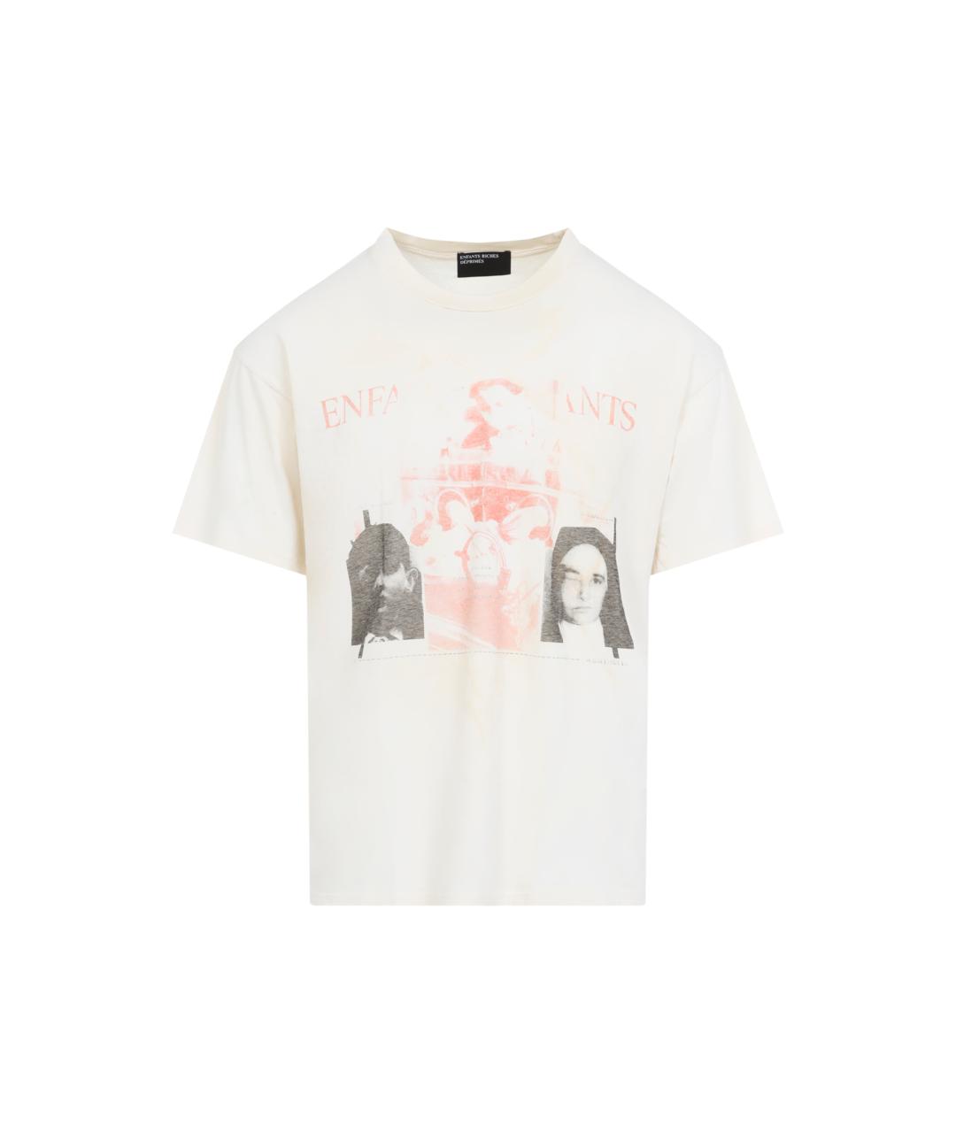 Enfants Riches Déprimés Белая хлопковая футболка, фото 1