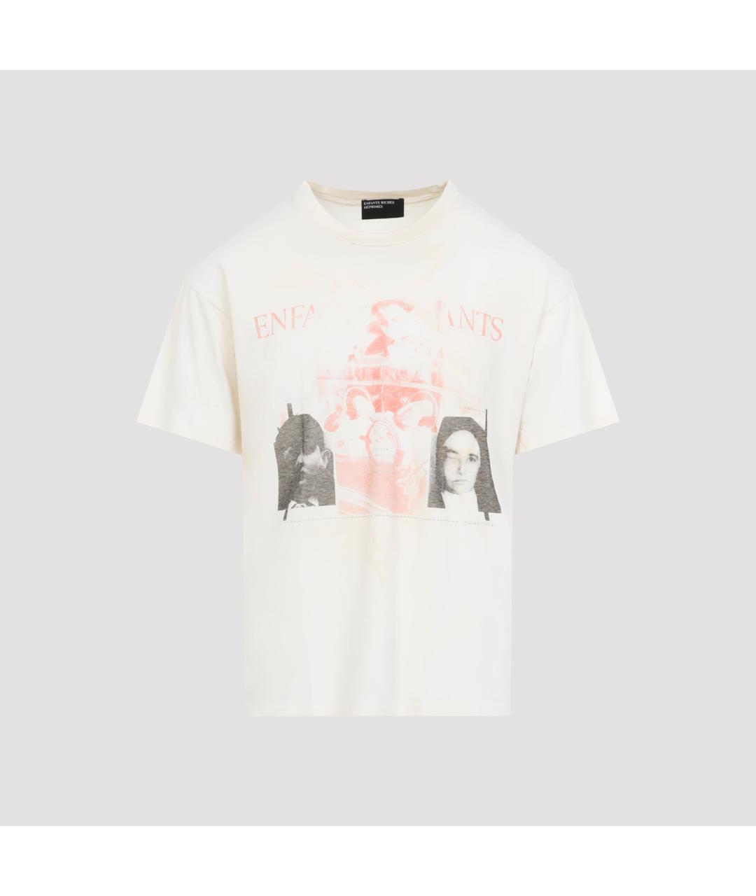 Enfants Riches Déprimés Белая хлопковая футболка, фото 2