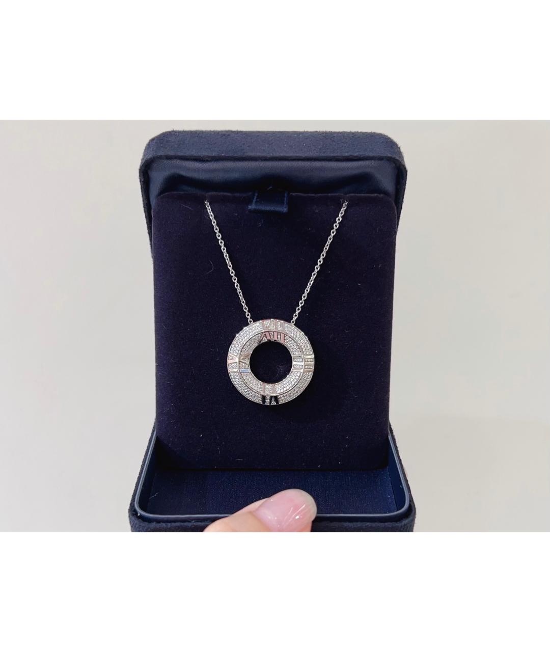 TIFFANY&CO Серебряное колье из белого золота, фото 9