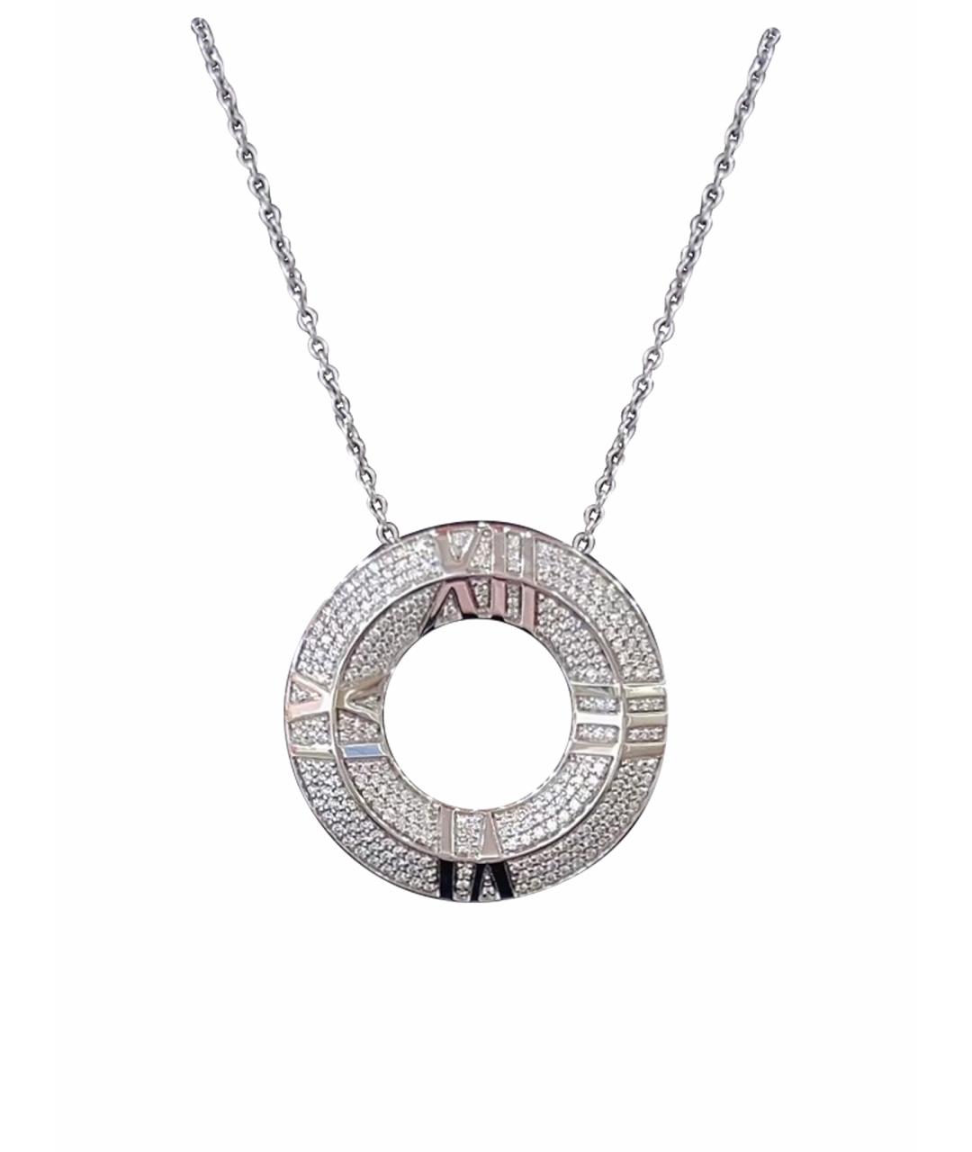 TIFFANY&CO Серебряное колье из белого золота, фото 1