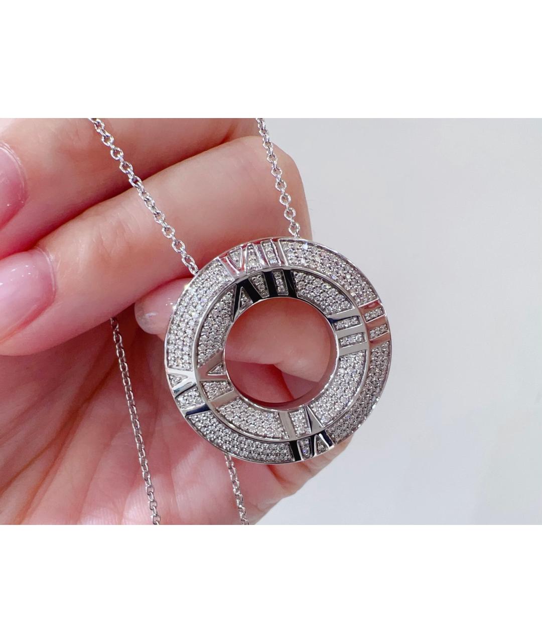 TIFFANY&CO Серебряное колье из белого золота, фото 5