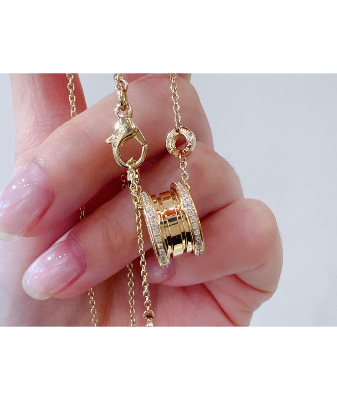 BVLGARI Золотое колье из желтого золота, фото 4