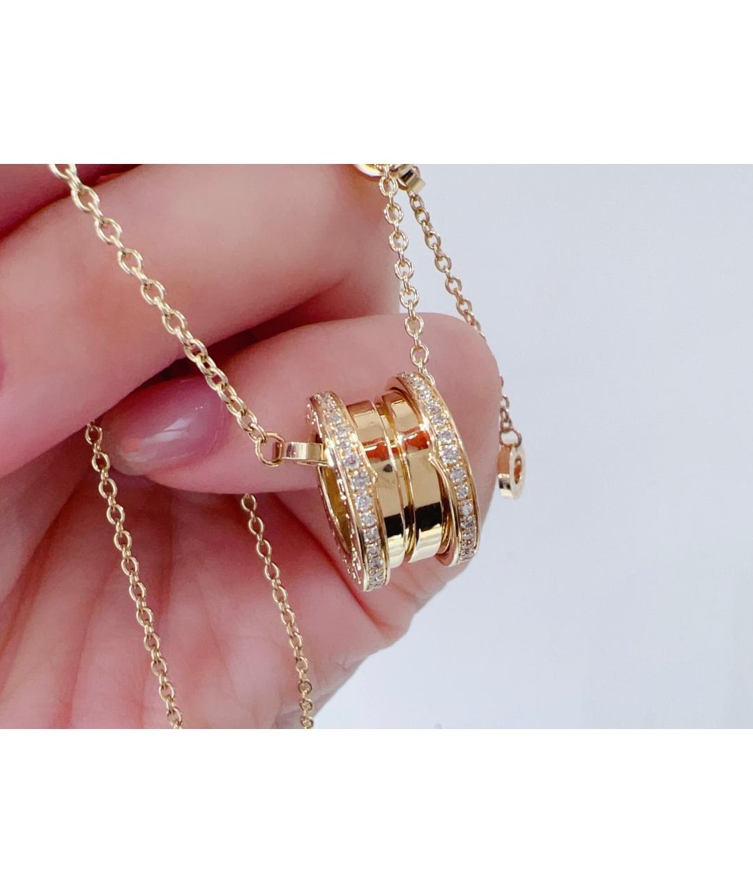 BVLGARI Золотое колье из желтого золота, фото 5