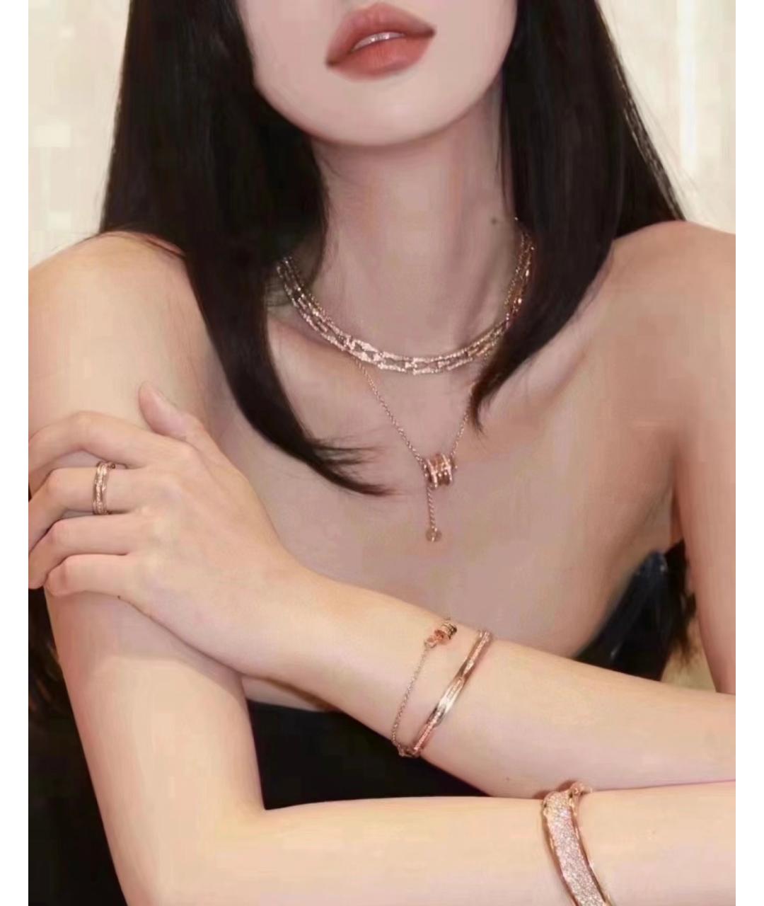 BVLGARI Золотое колье из желтого золота, фото 8