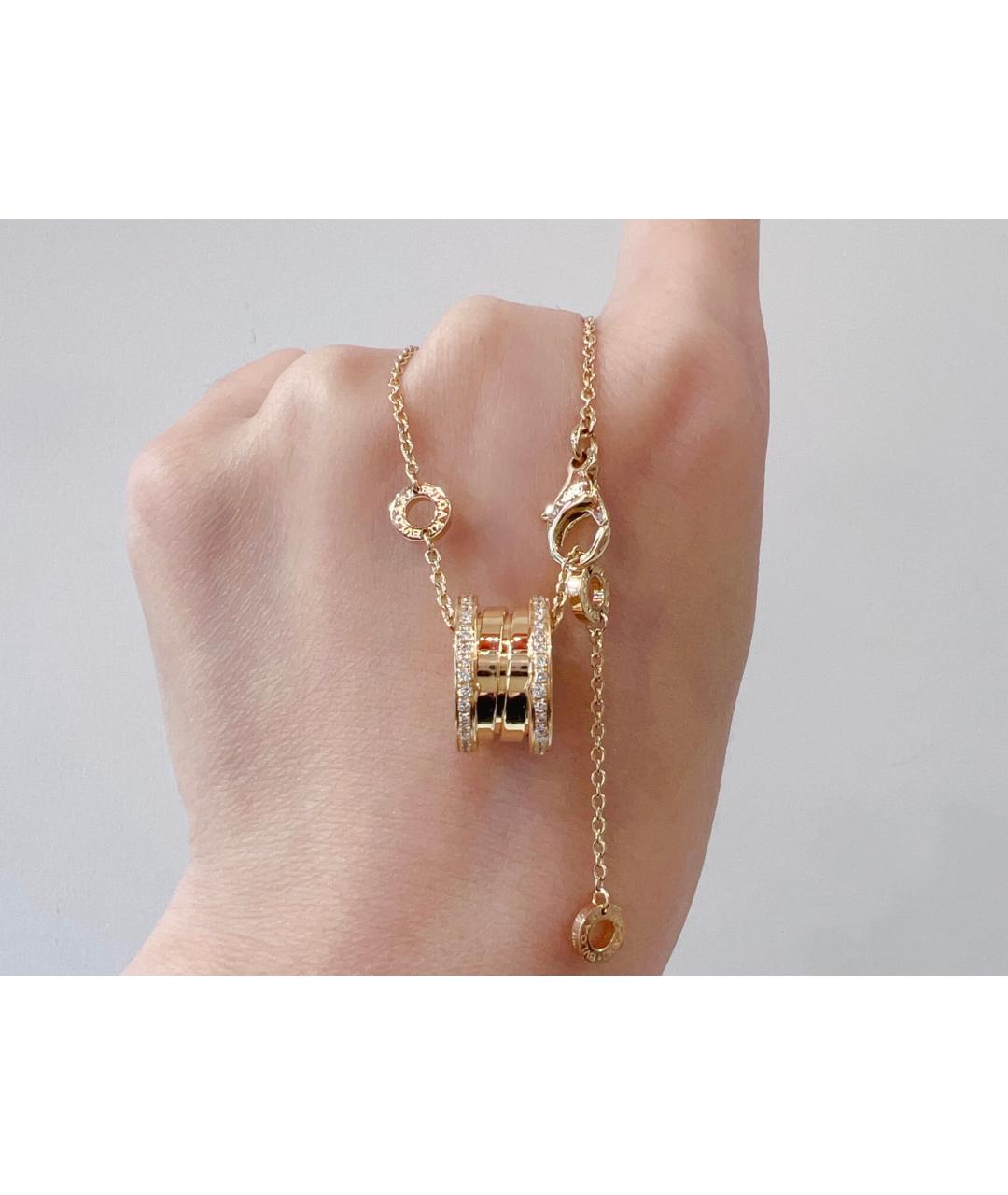 BVLGARI Золотое колье из желтого золота, фото 3
