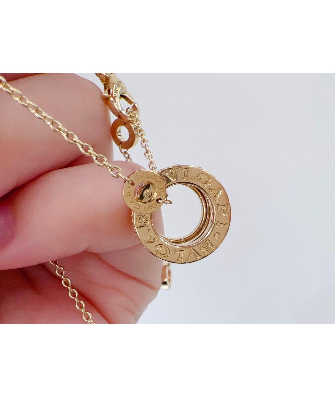 BVLGARI Золотое колье из желтого золота, фото 6