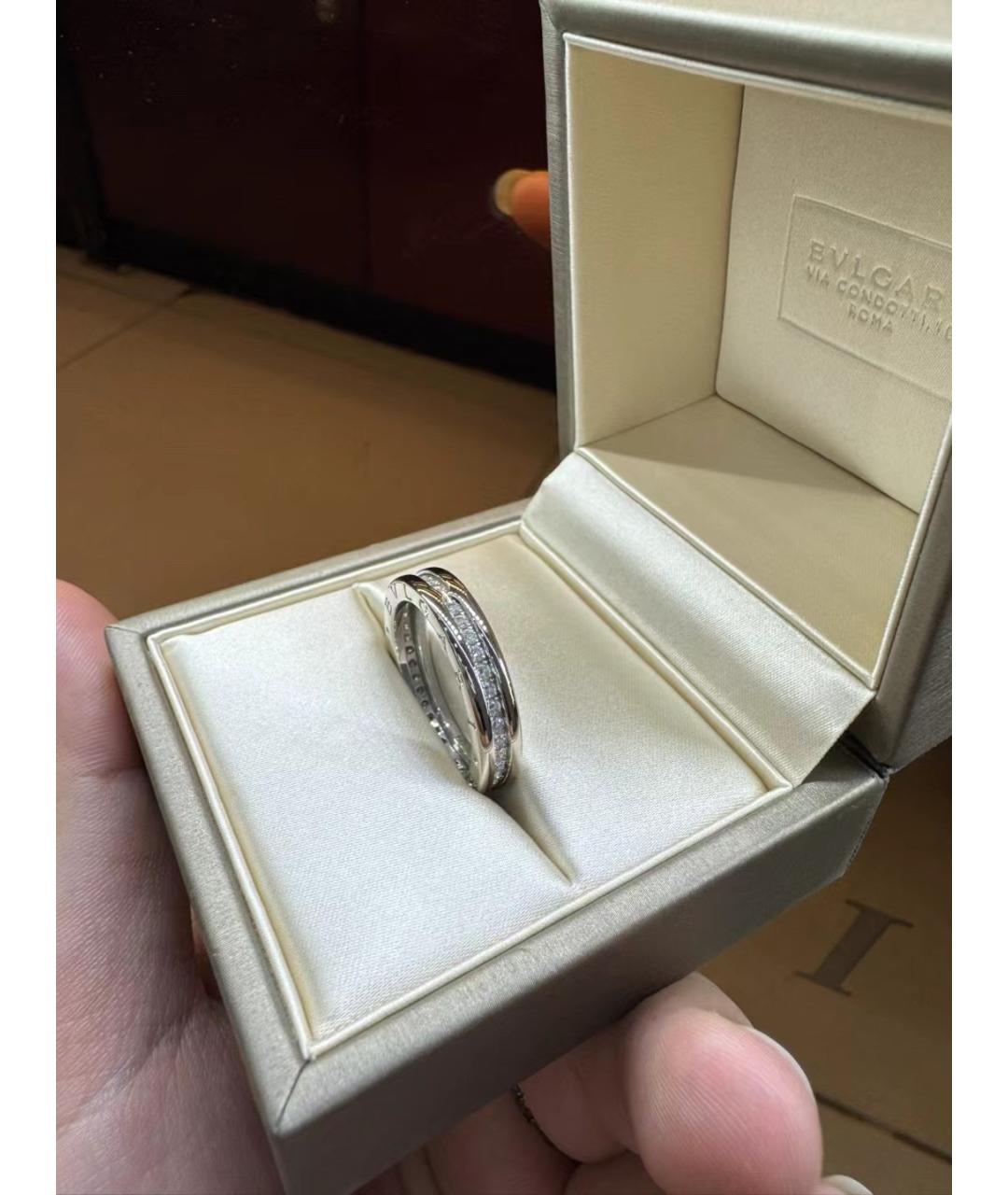 BVLGARI Серебряное кольцо из белого золота, фото 5