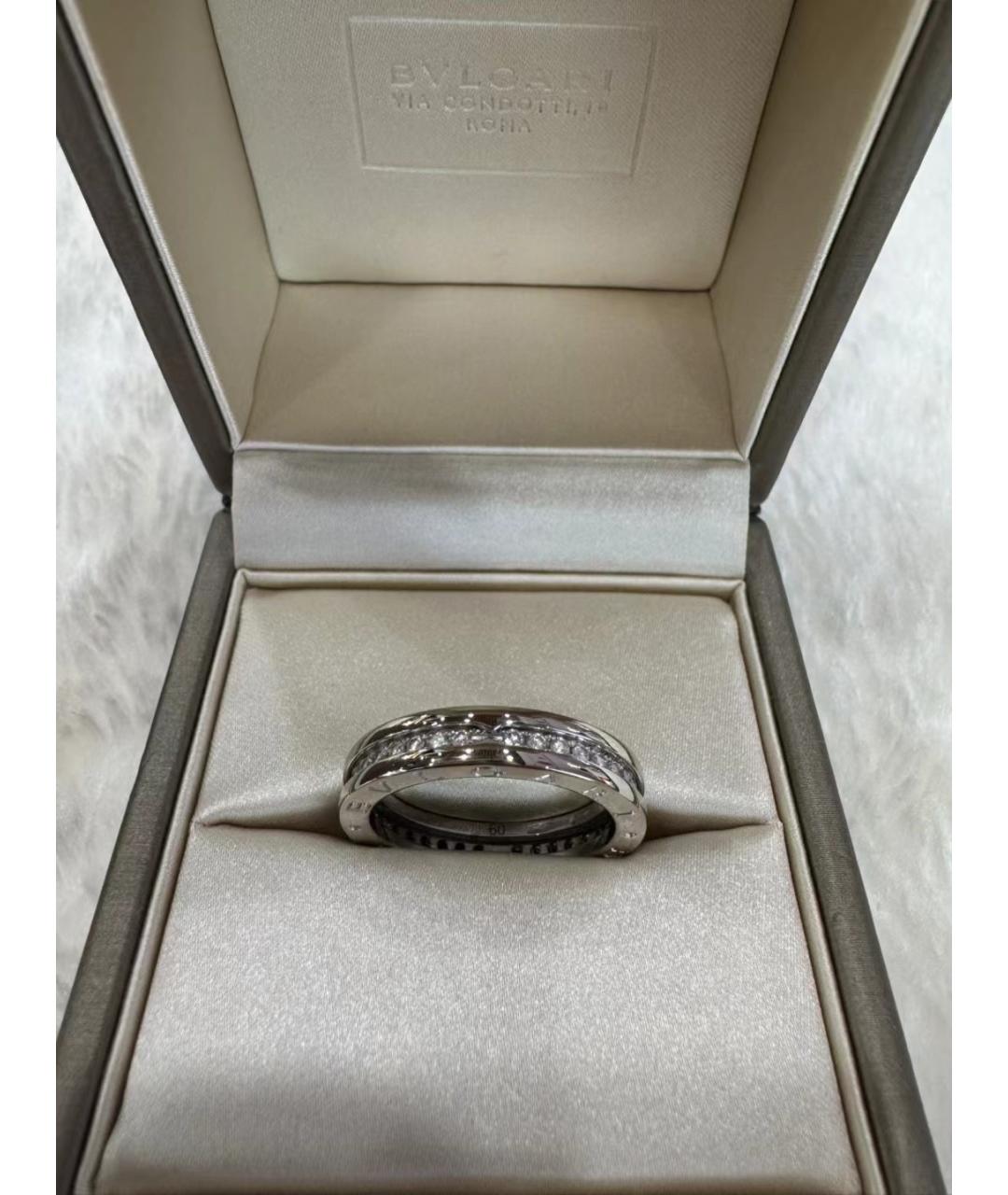BVLGARI Серебряное кольцо из белого золота, фото 9