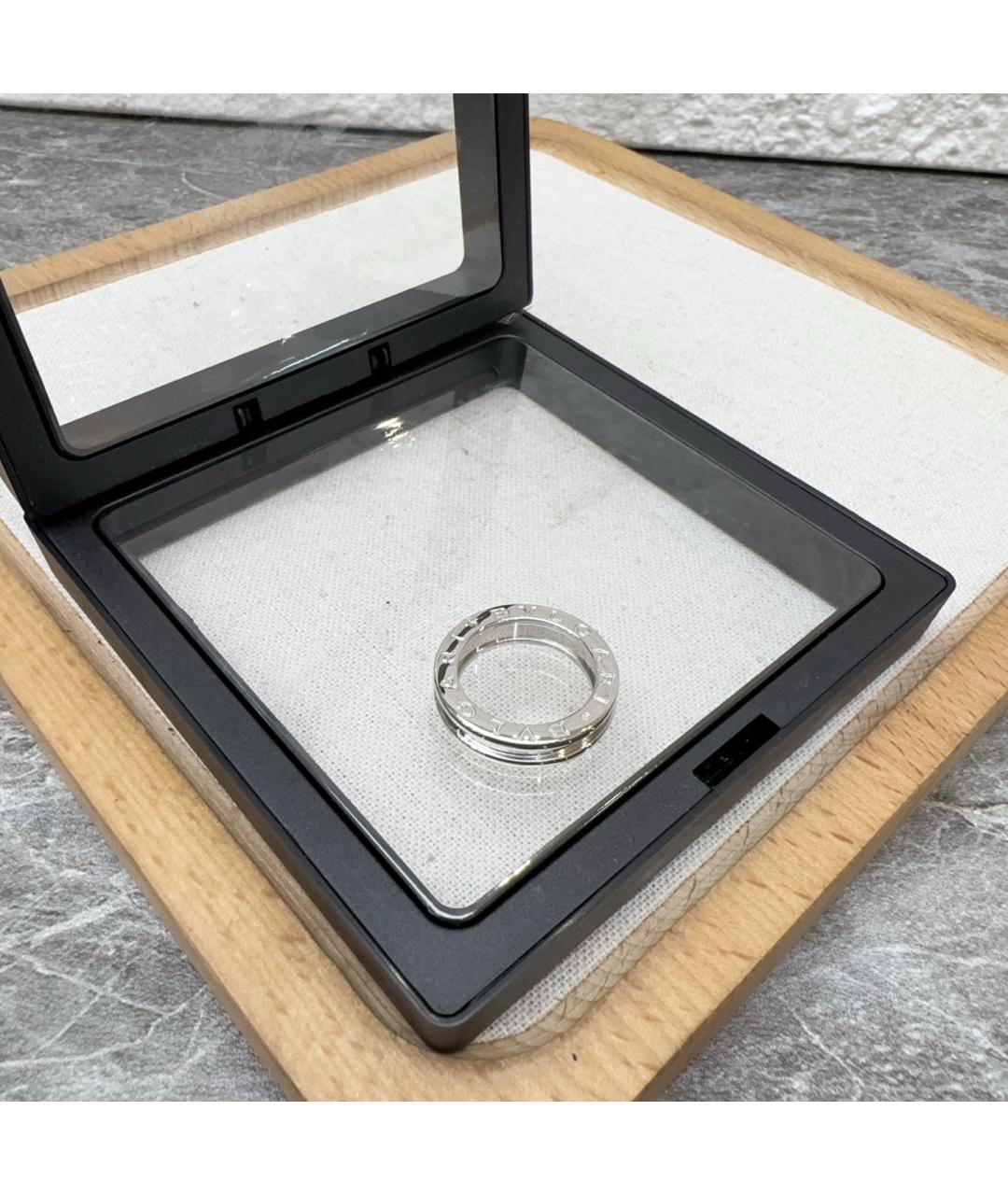 BVLGARI Серебряное кольцо из белого золота, фото 3