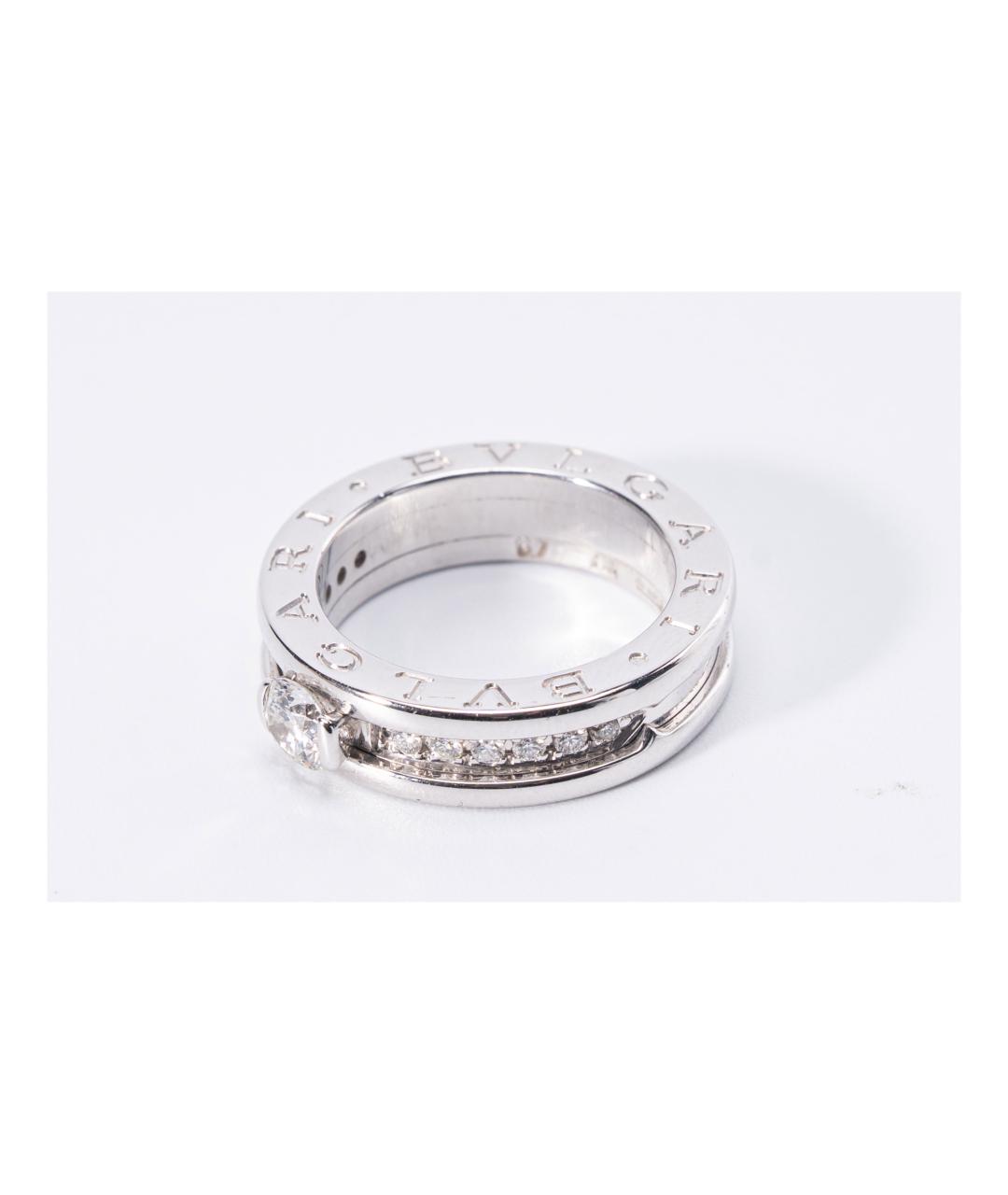 BVLGARI Серебряное кольцо из белого золота, фото 2