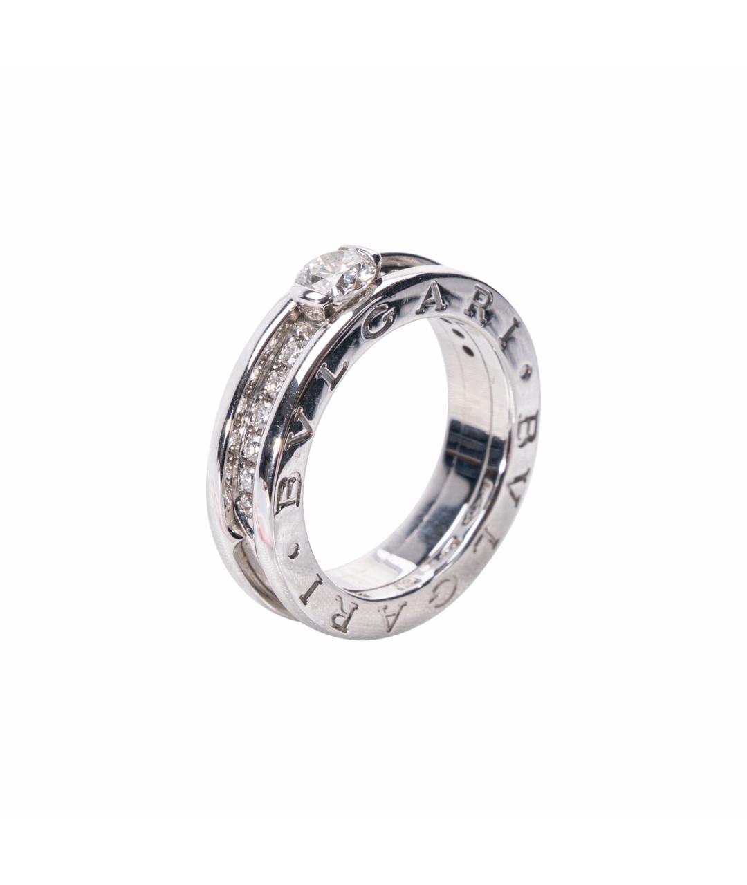BVLGARI Серебряное кольцо из белого золота, фото 1