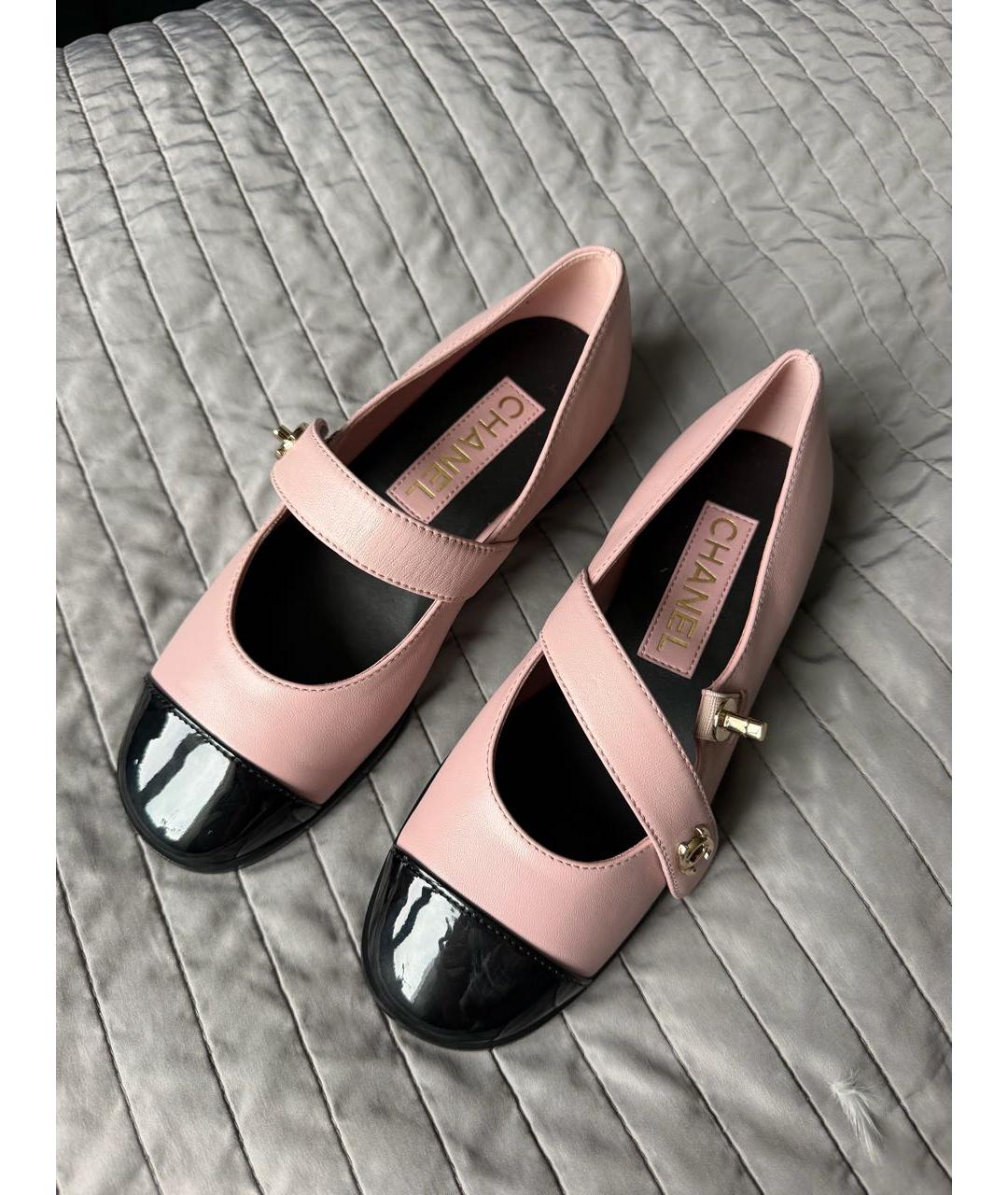 CHANEL Кожаные туфли, фото 6