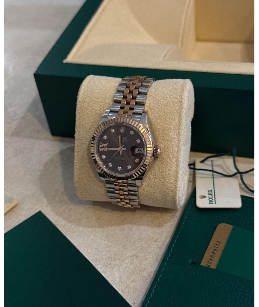 ROLEX Золотые часы из розового золота, фото 2