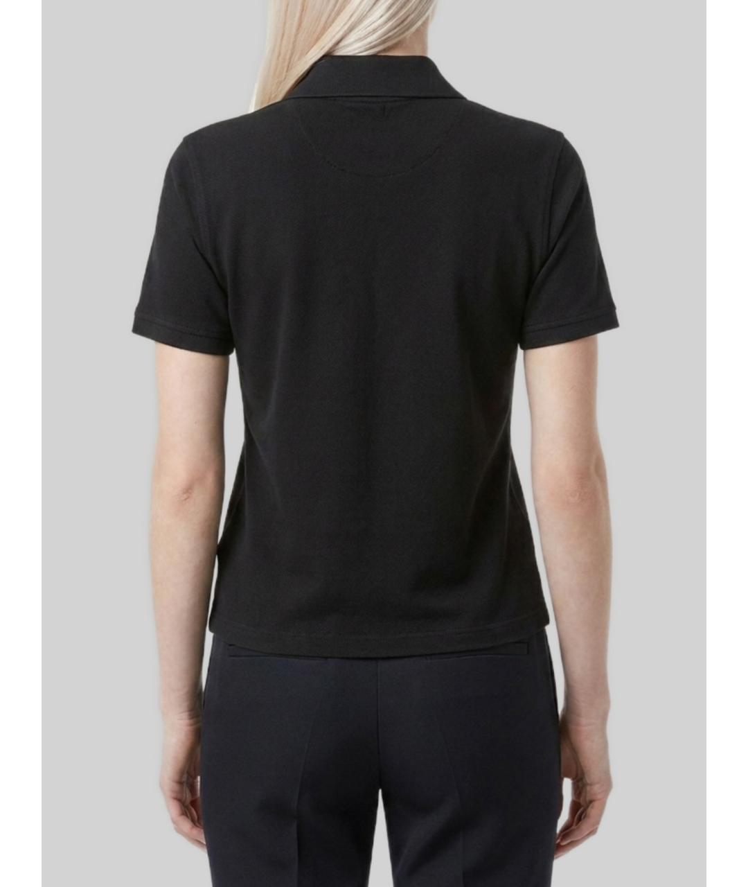 SAINT LAURENT Черная хлопковая футболка, фото 3