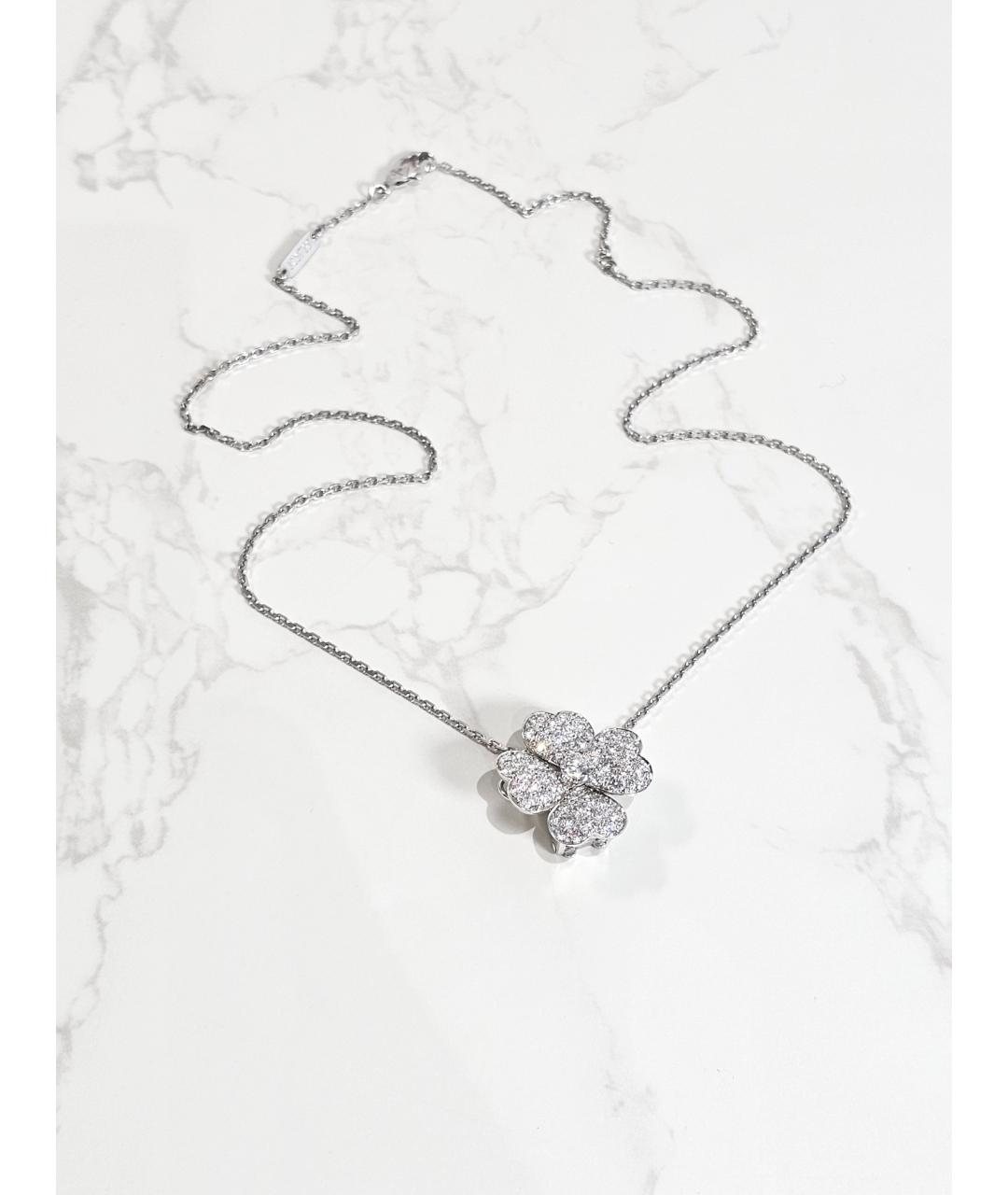 VAN CLEEF & ARPELS Серебряное колье из белого золота, фото 5