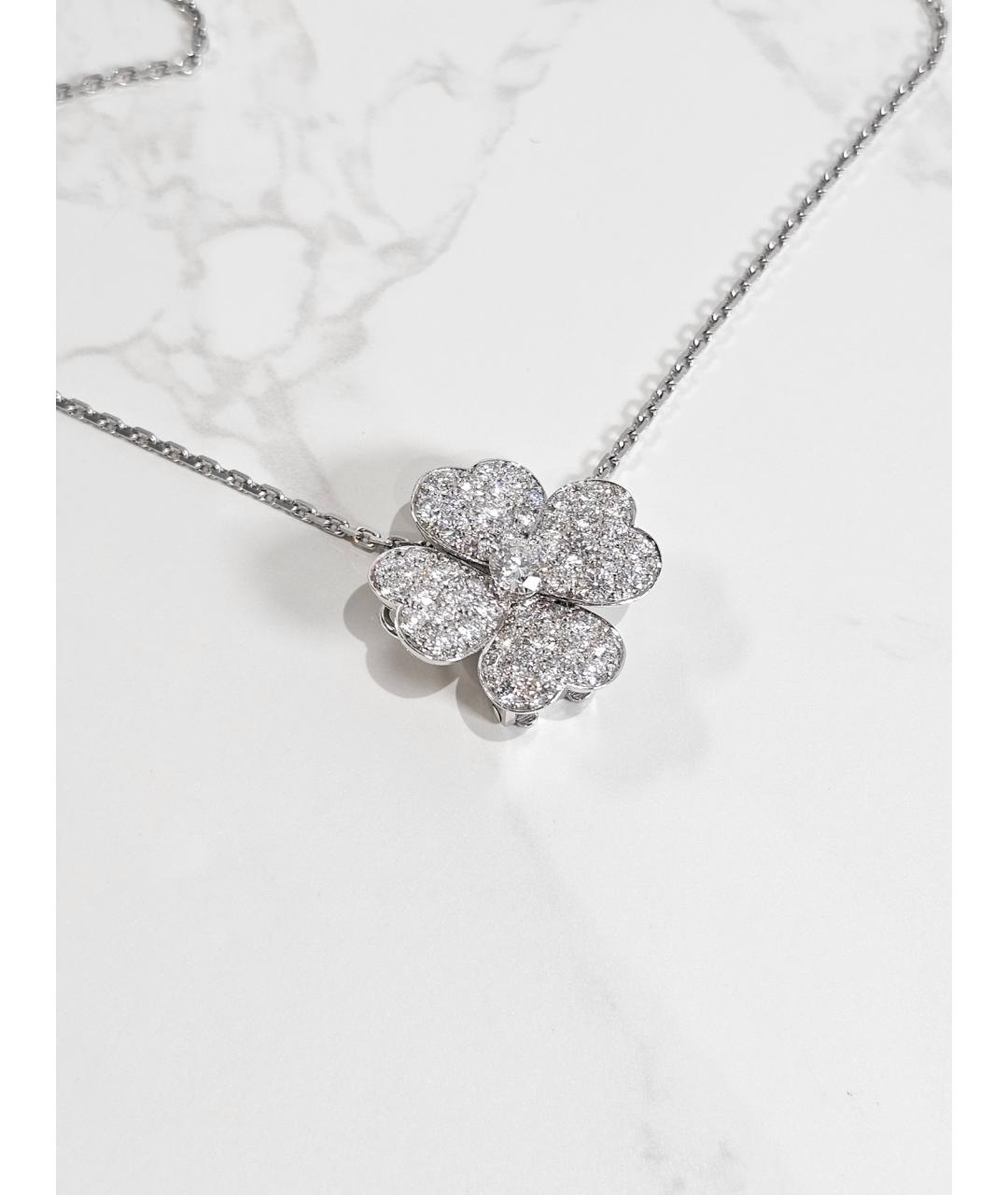 VAN CLEEF & ARPELS Серебряное колье из белого золота, фото 2