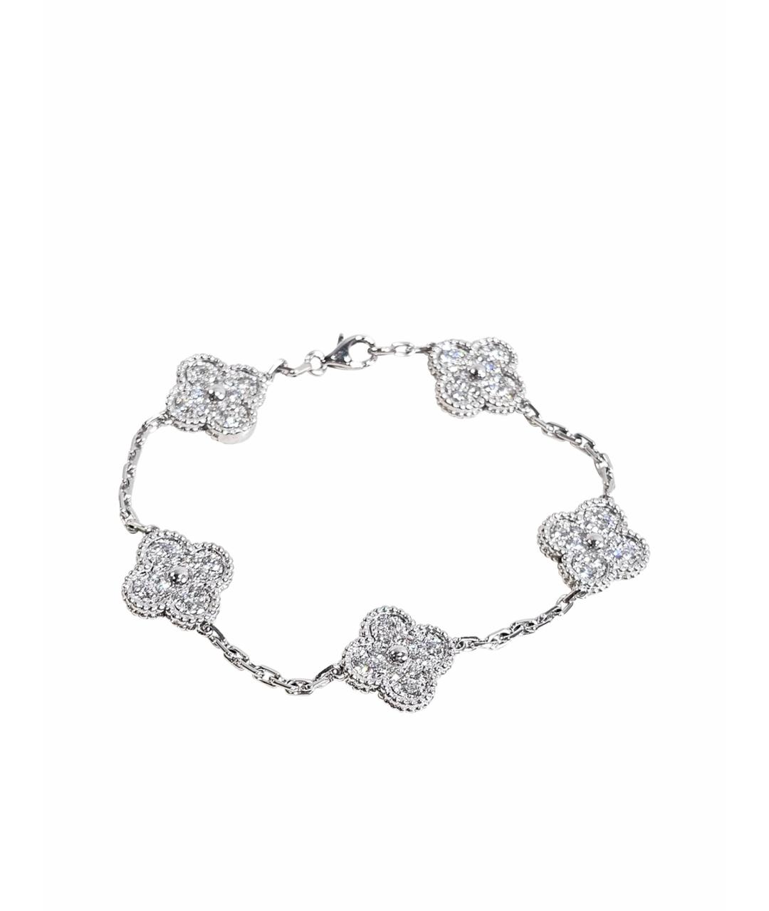 VAN CLEEF & ARPELS Серебряный браслет из белого золота, фото 1