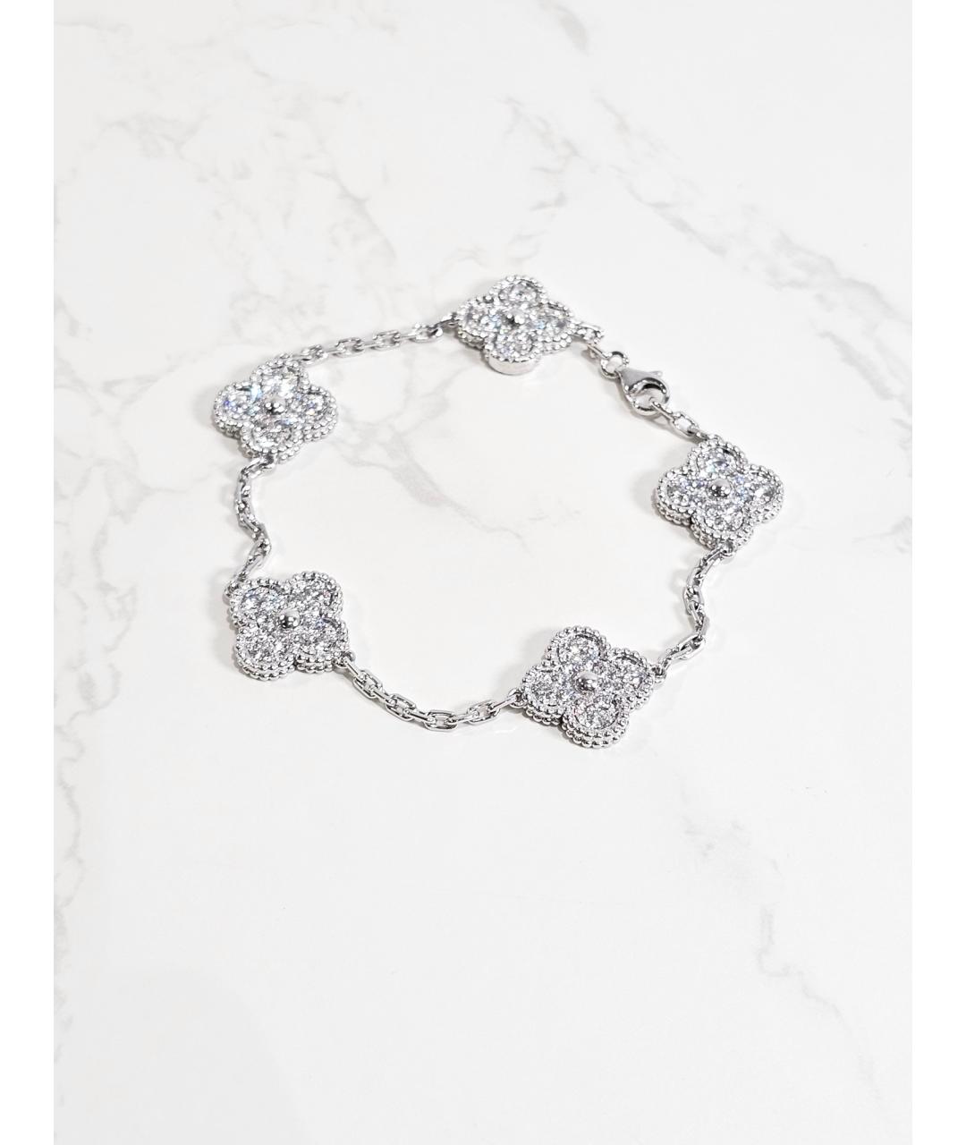 VAN CLEEF & ARPELS Серебряный браслет из белого золота, фото 2