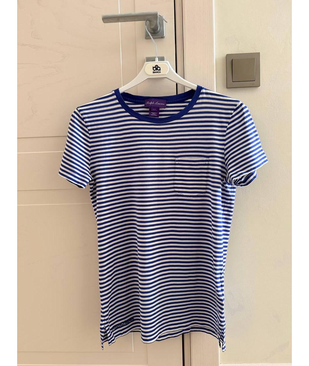 RALPH LAUREN Синяя футболка, фото 5