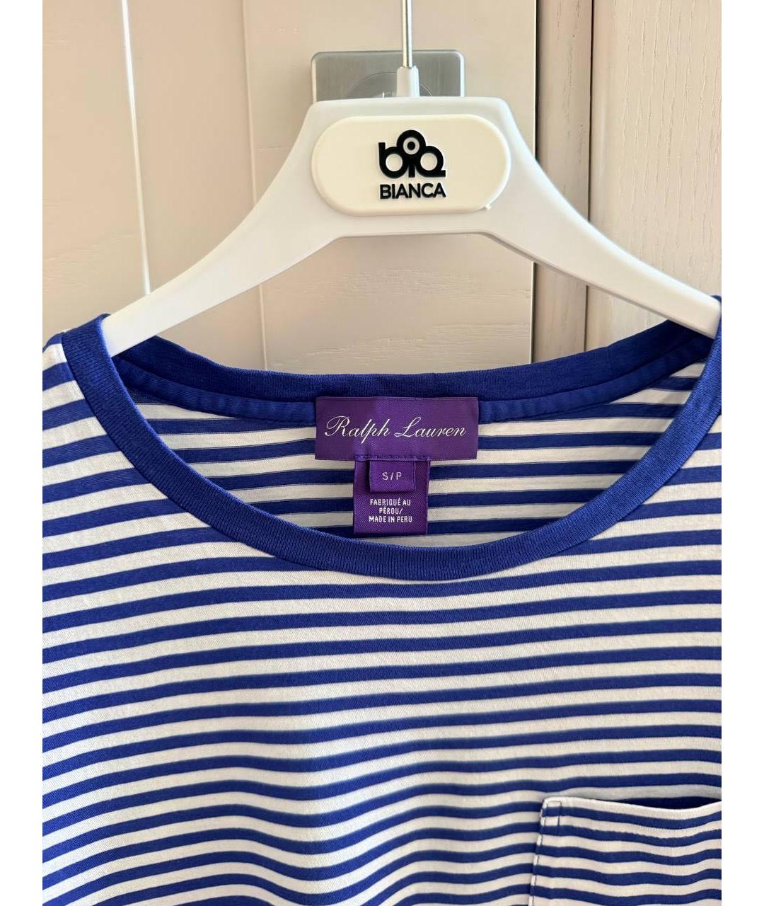 RALPH LAUREN Синяя футболка, фото 3