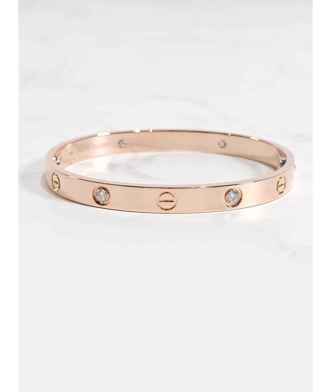 CARTIER Золотой браслет из розового золота, фото 3
