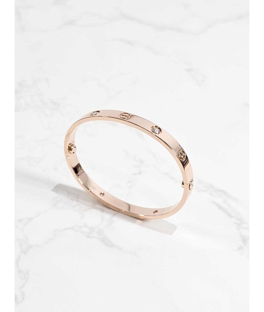 CARTIER Золотой браслет из розового золота, фото 2