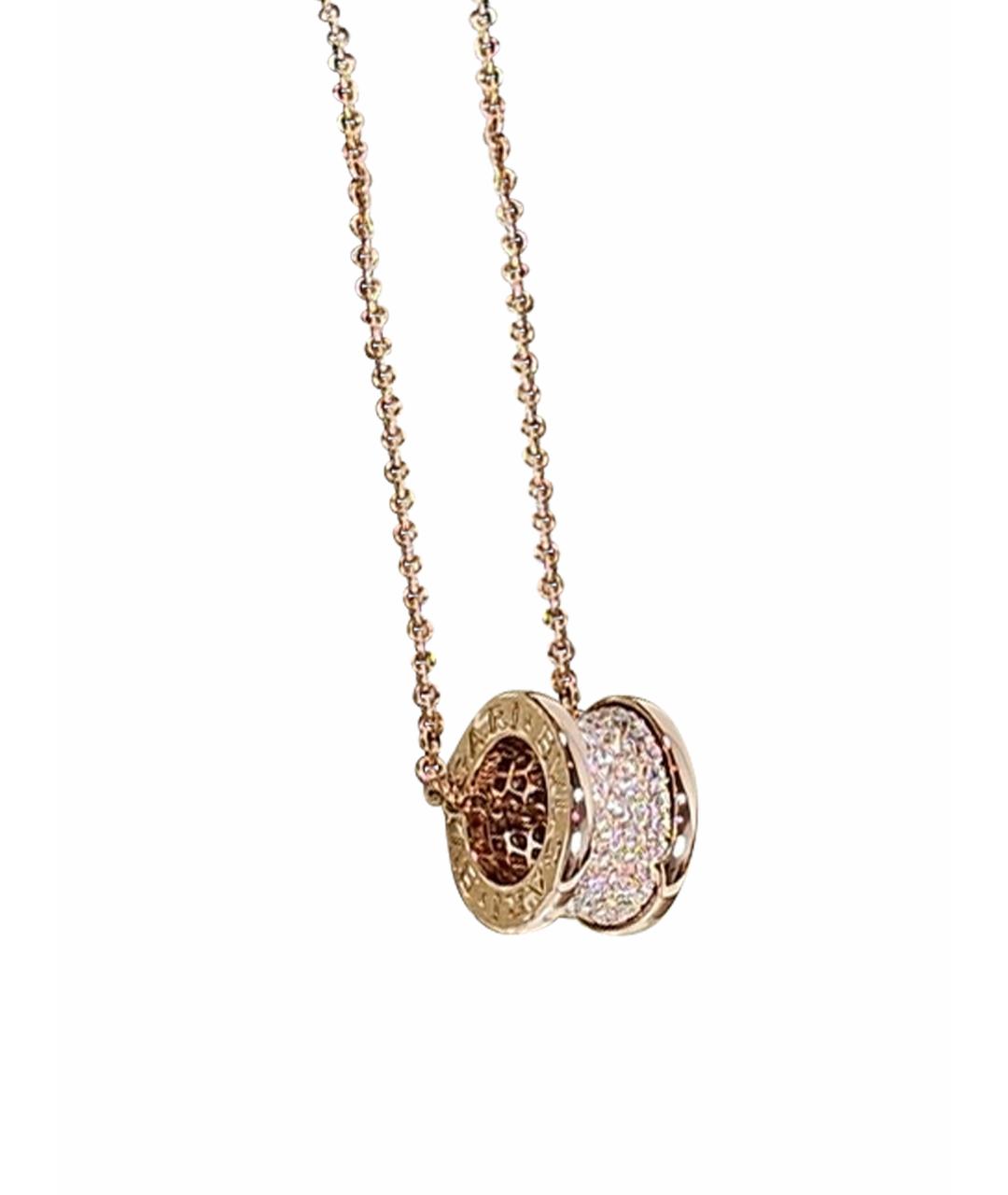 BVLGARI Золотое колье из розового золота, фото 1