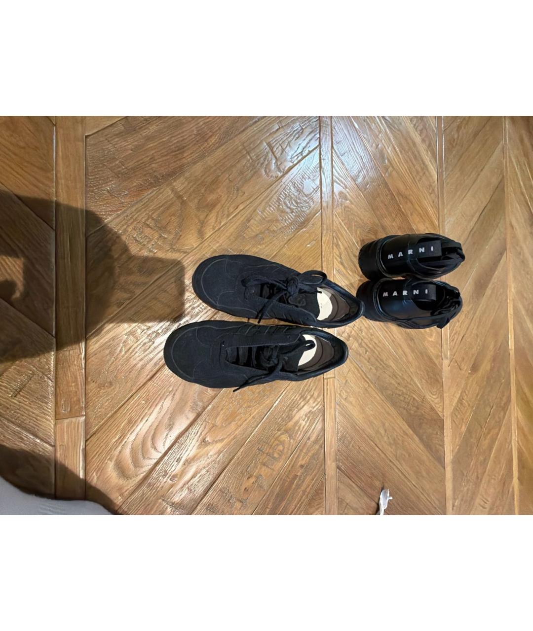 Y-3 Черные замшевые кеды, фото 2
