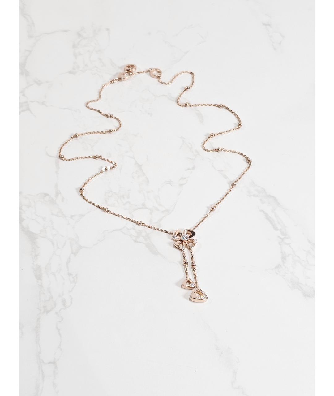 BVLGARI Золотое колье из розового золота, фото 2
