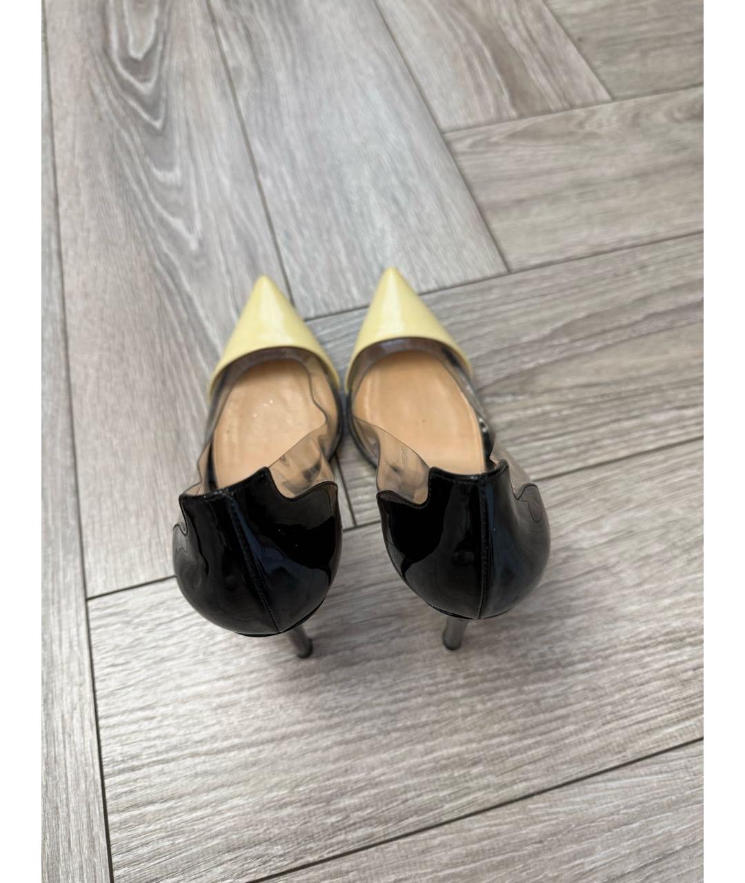 GIANVITO ROSSI Мульти туфли из лакированной кожи, фото 3