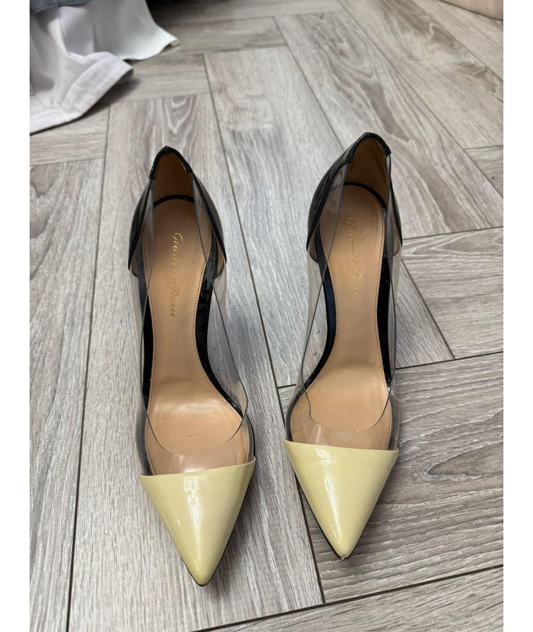GIANVITO ROSSI Мульти туфли из лакированной кожи, фото 2
