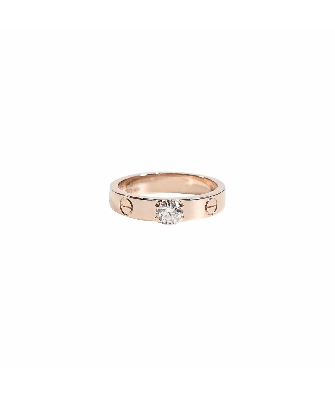 CARTIER Золотое кольцо из розового золота, фото 1