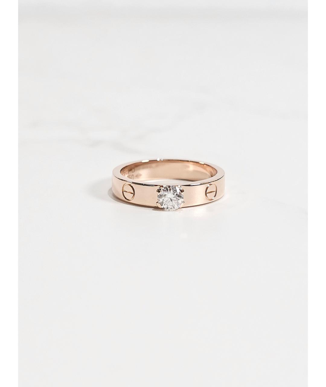 CARTIER Золотое кольцо из розового золота, фото 2