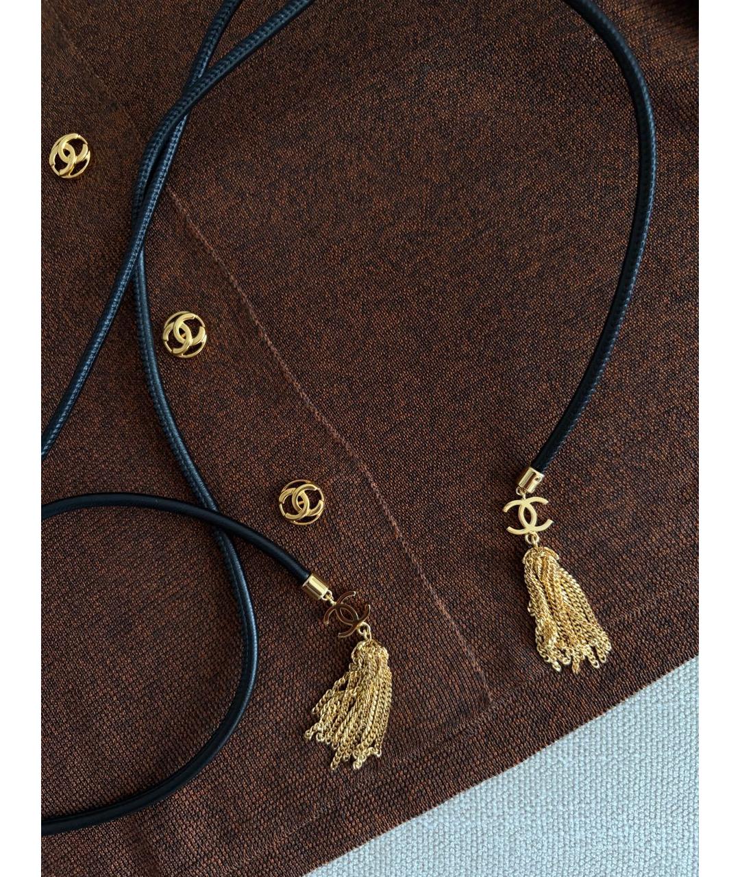 CHANEL Коричневый кардиган, фото 3