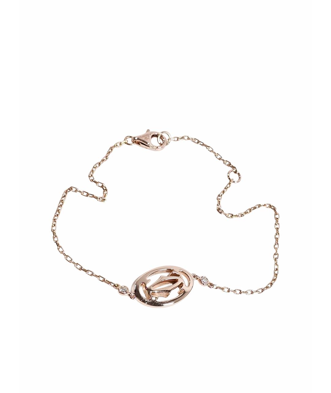 CARTIER Золотой браслет из розового золота, фото 1