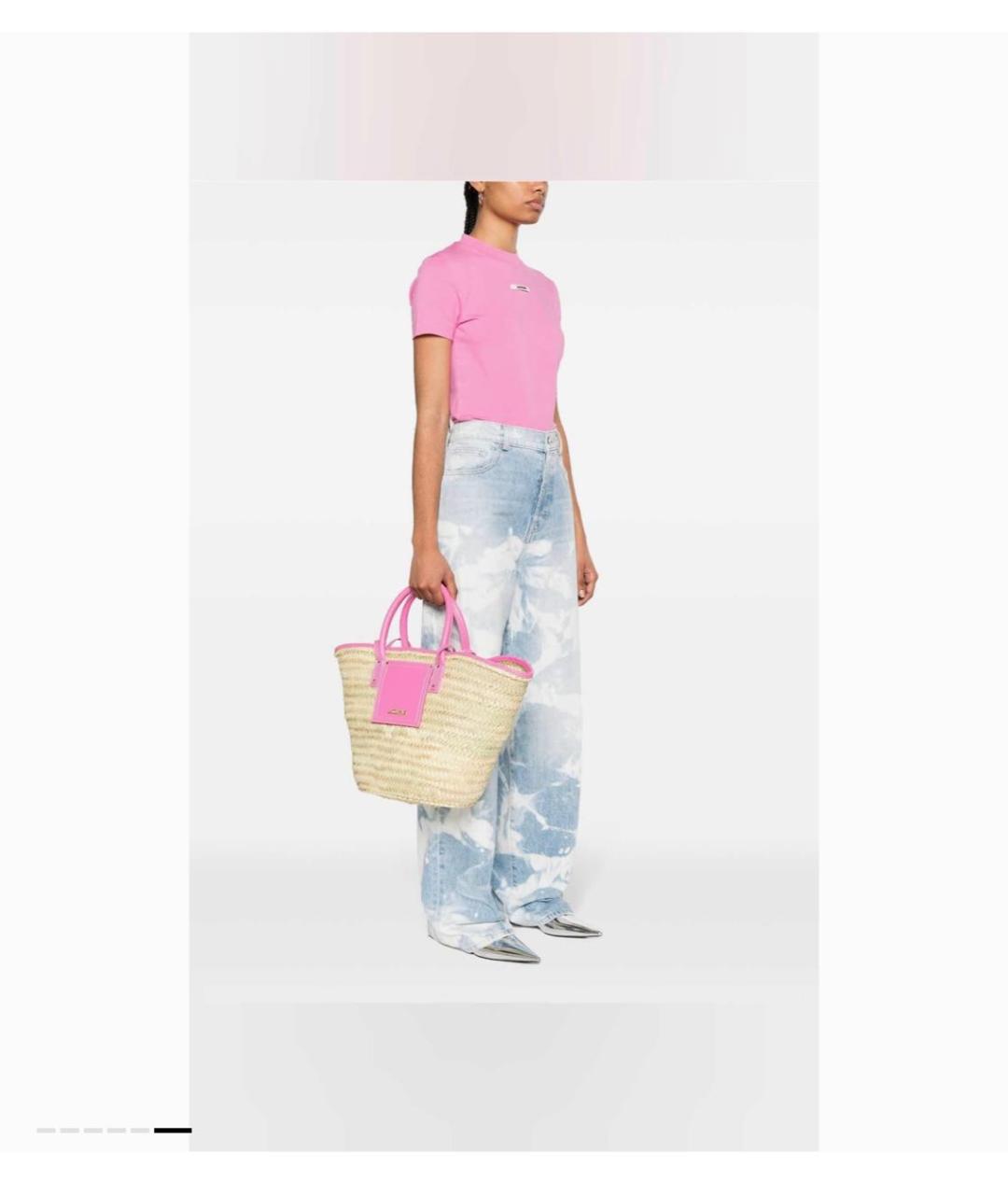 JACQUEMUS Мульти пляжная сумка, фото 6