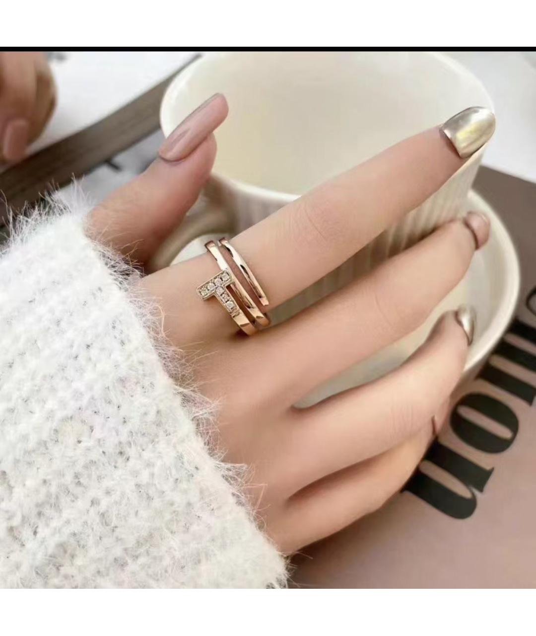 TIFFANY&CO Золотое кольцо из розового золота, фото 2