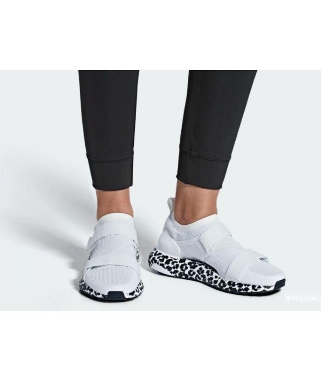 ADIDAS BY STELLA MCCARTNEY Белые текстильные кроссовки, фото 2