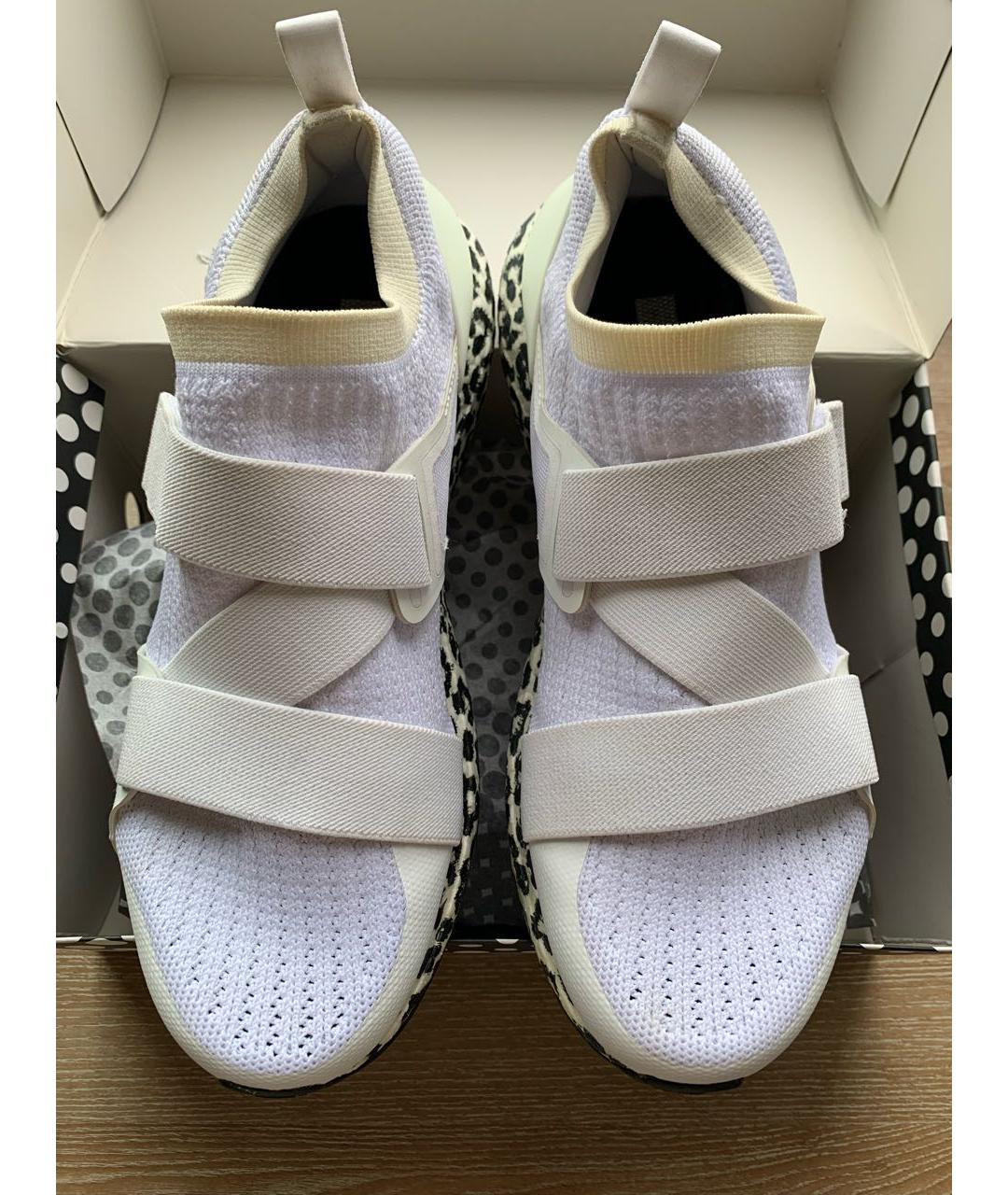 ADIDAS BY STELLA MCCARTNEY Белые текстильные кроссовки, фото 3