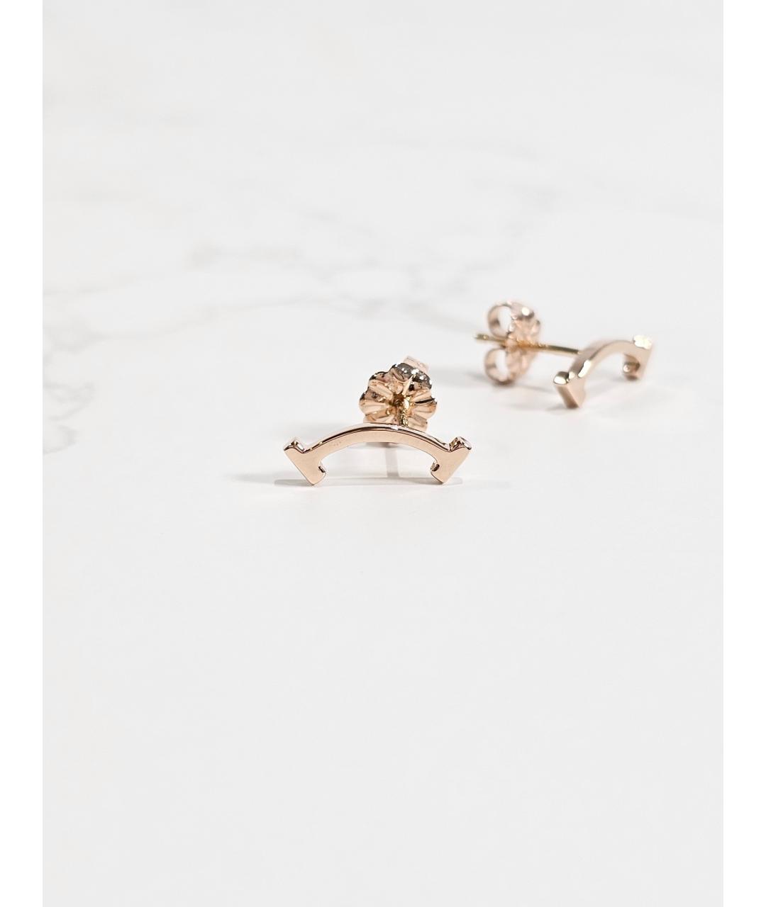 TIFFANY&CO Золотые серьги из розового золота, фото 2