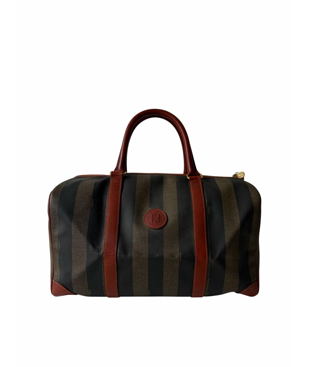 FENDI Дорожная/спортивная сумка из канвы, фото 1
