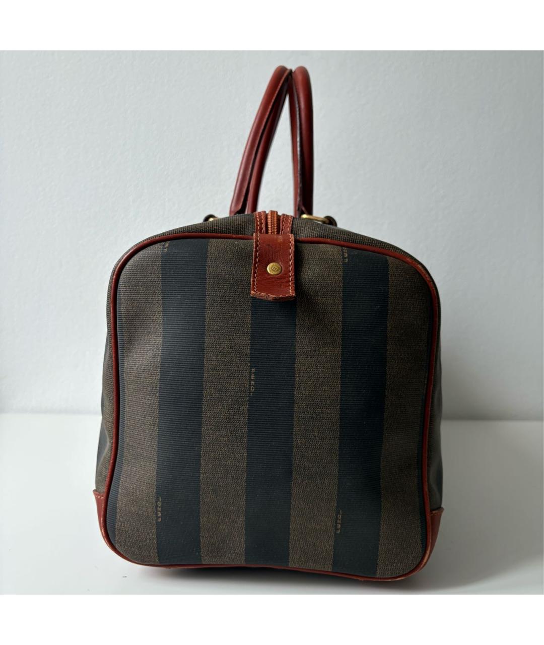 FENDI Дорожная/спортивная сумка из канвы, фото 5