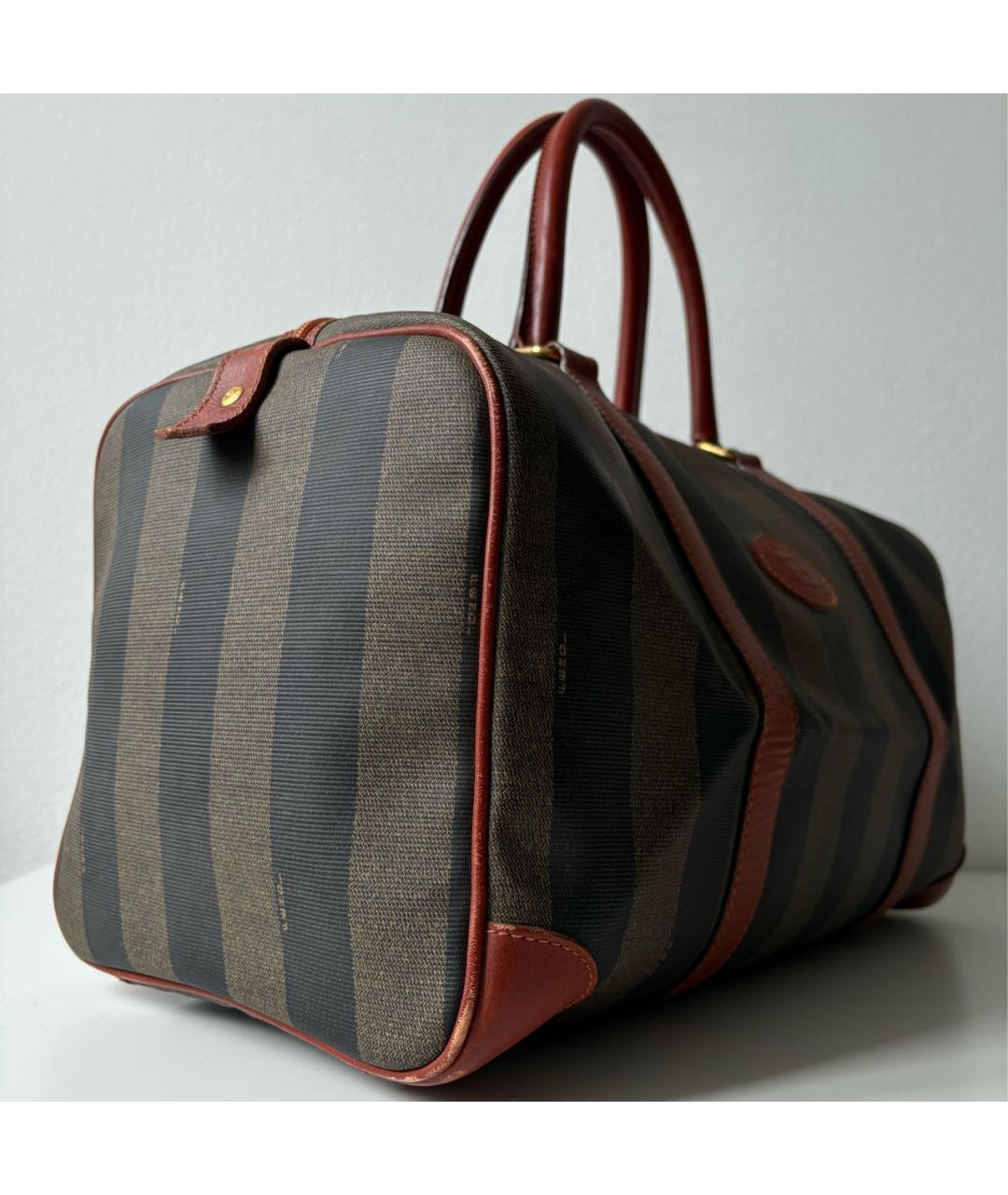 FENDI Дорожная/спортивная сумка из канвы, фото 2