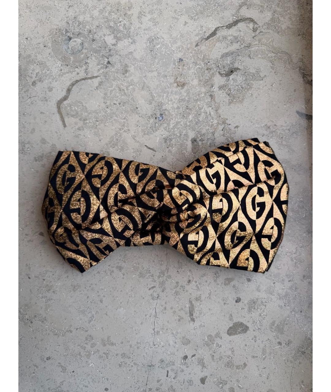 GUCCI Золотая повязка на голову, фото 4