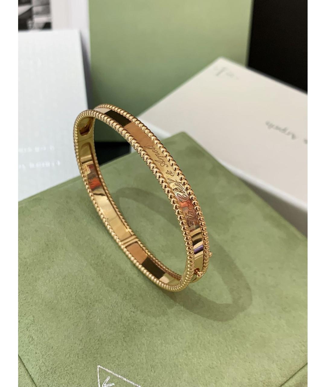 VAN CLEEF & ARPELS Золотой браслет из желтого золота, фото 9